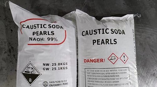 caustic soda pearls