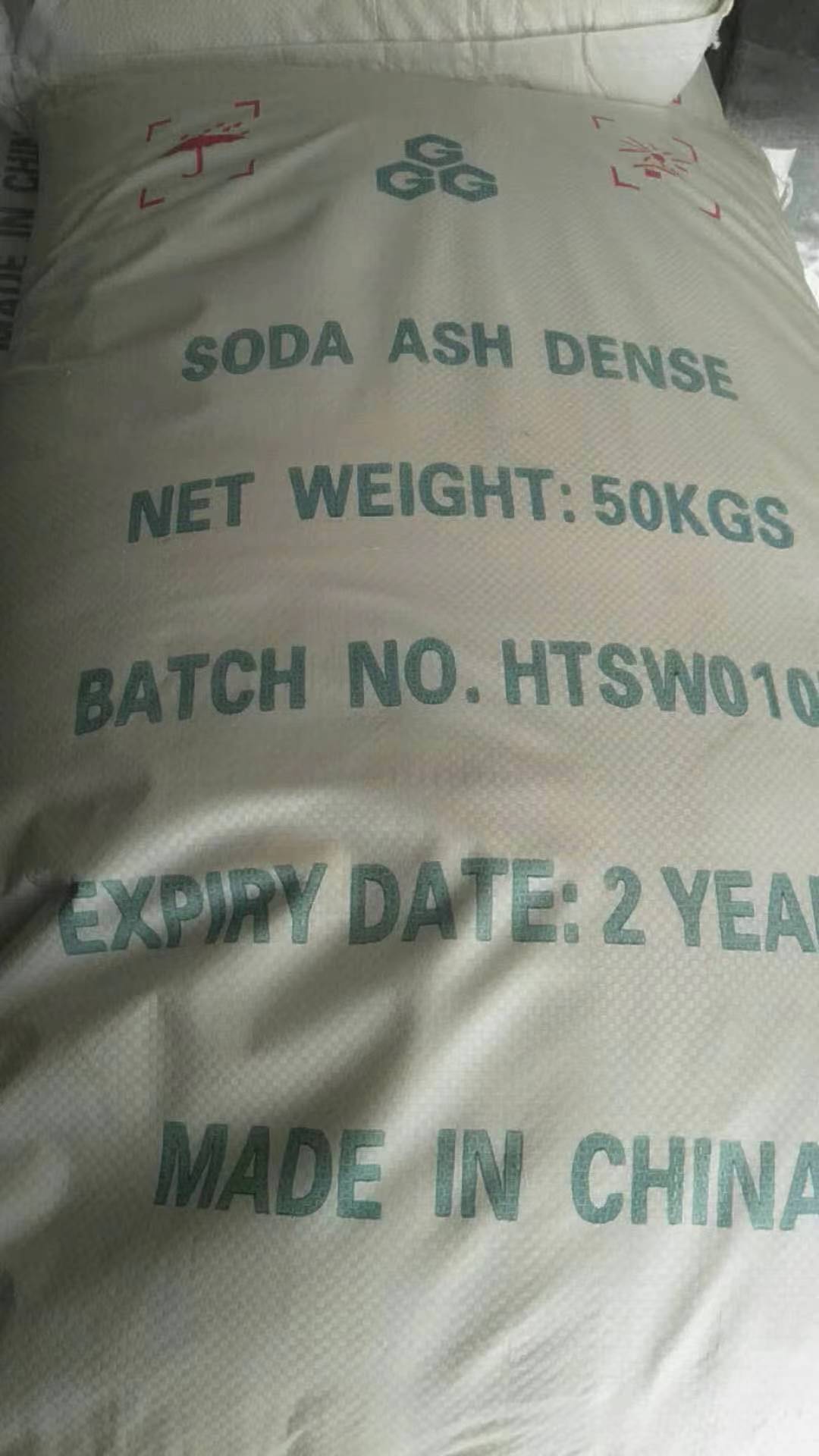 soda ash dense